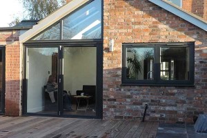 Extension and internal alterations to a Arts and Crafts house in a conservation area are completed